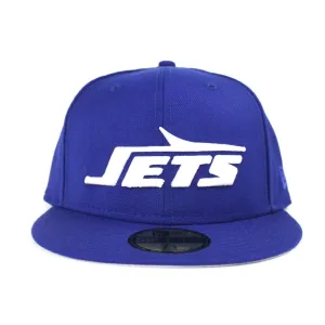 New York Jets New Era 59Fifty Fitted Hat (Giants Color Way Gray Under Brim)