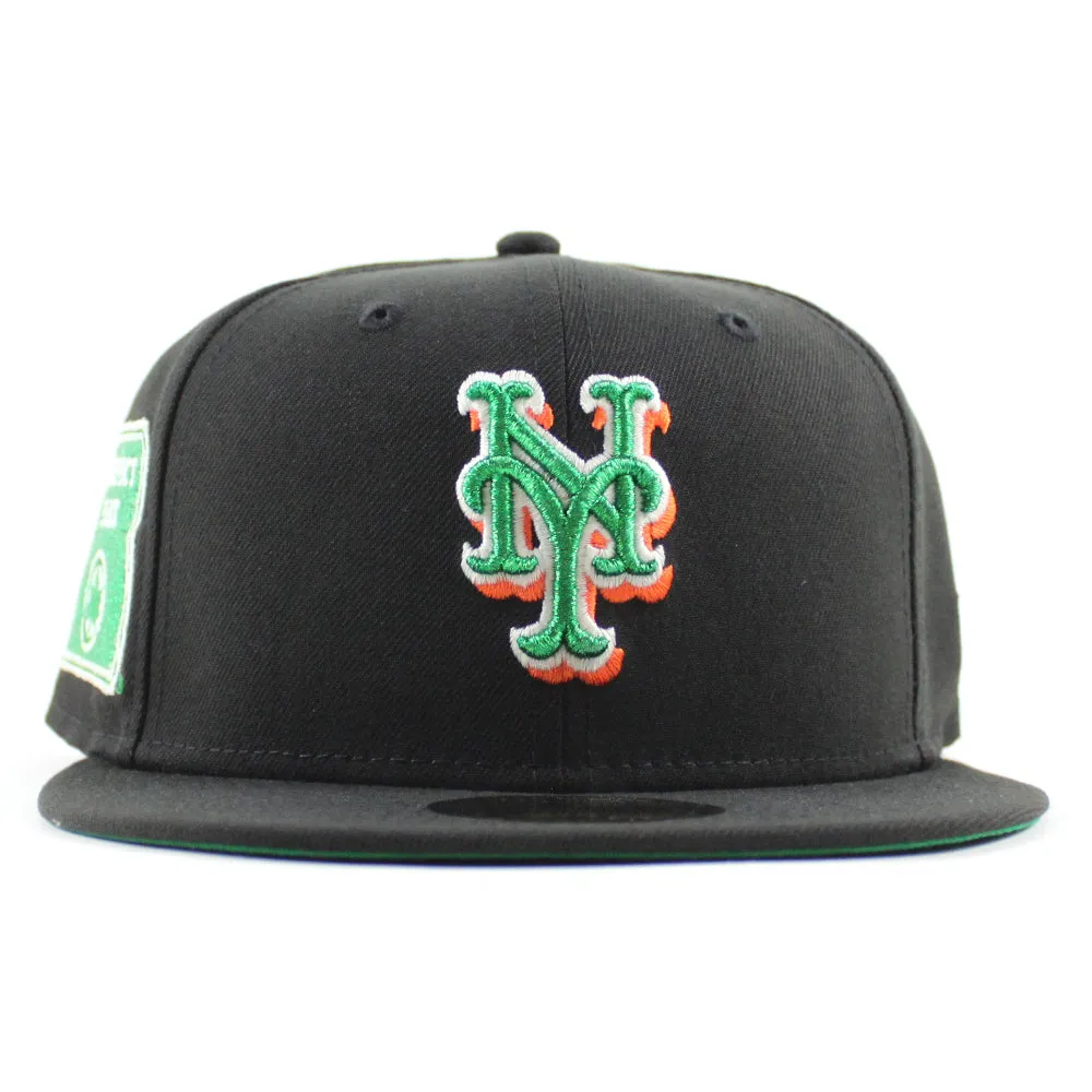 New York Mets Prospect Park (Brooklyn) New Era 59Fifty Fitted Hat (Black Green Under Brim)