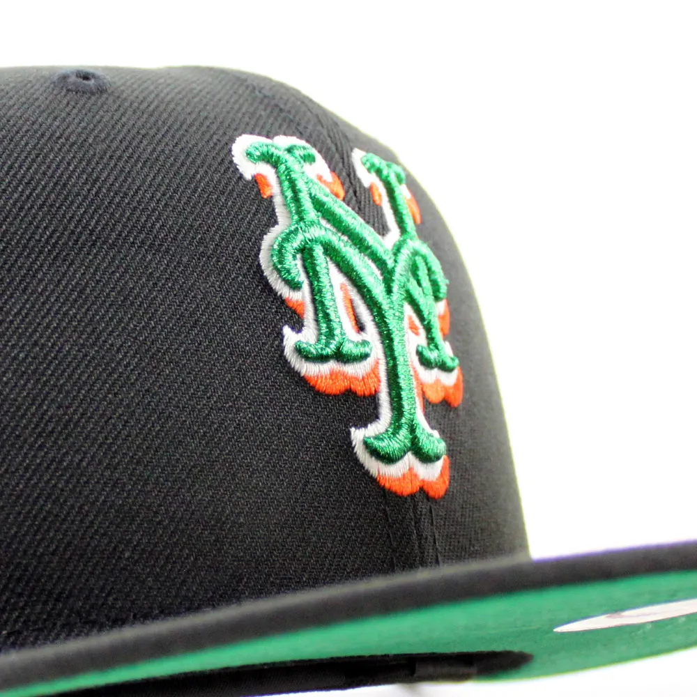 New York Mets Prospect Park (Brooklyn) New Era 59Fifty Fitted Hat (Black Green Under Brim)