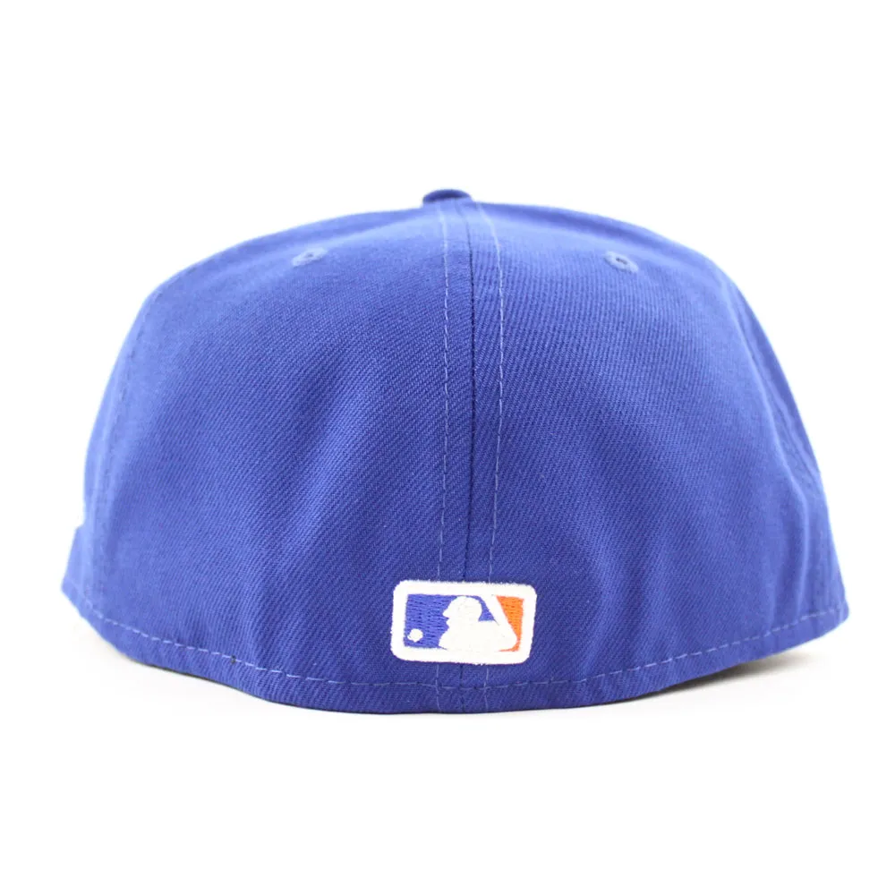 New York Mets WATER COLOR FLORAL New Era 59Fifty Fitted Hat (Blue Floral Under Brim)