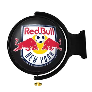 New York Red Bulls: Original Round Rotating Lighted Wall Sign