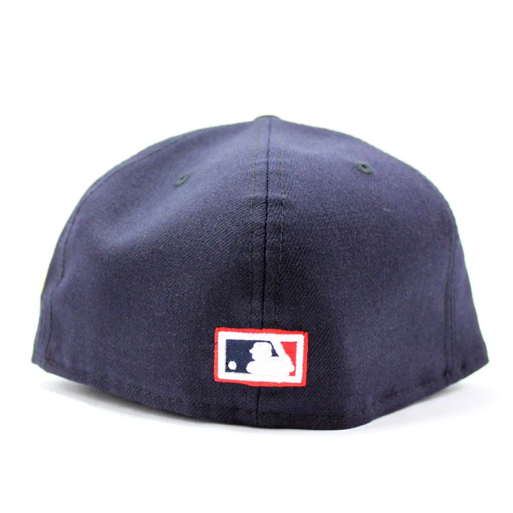 New York Yankees 2003 World Series New Era 59Fifty Fitted Hat (Navy Gray Under Brim)