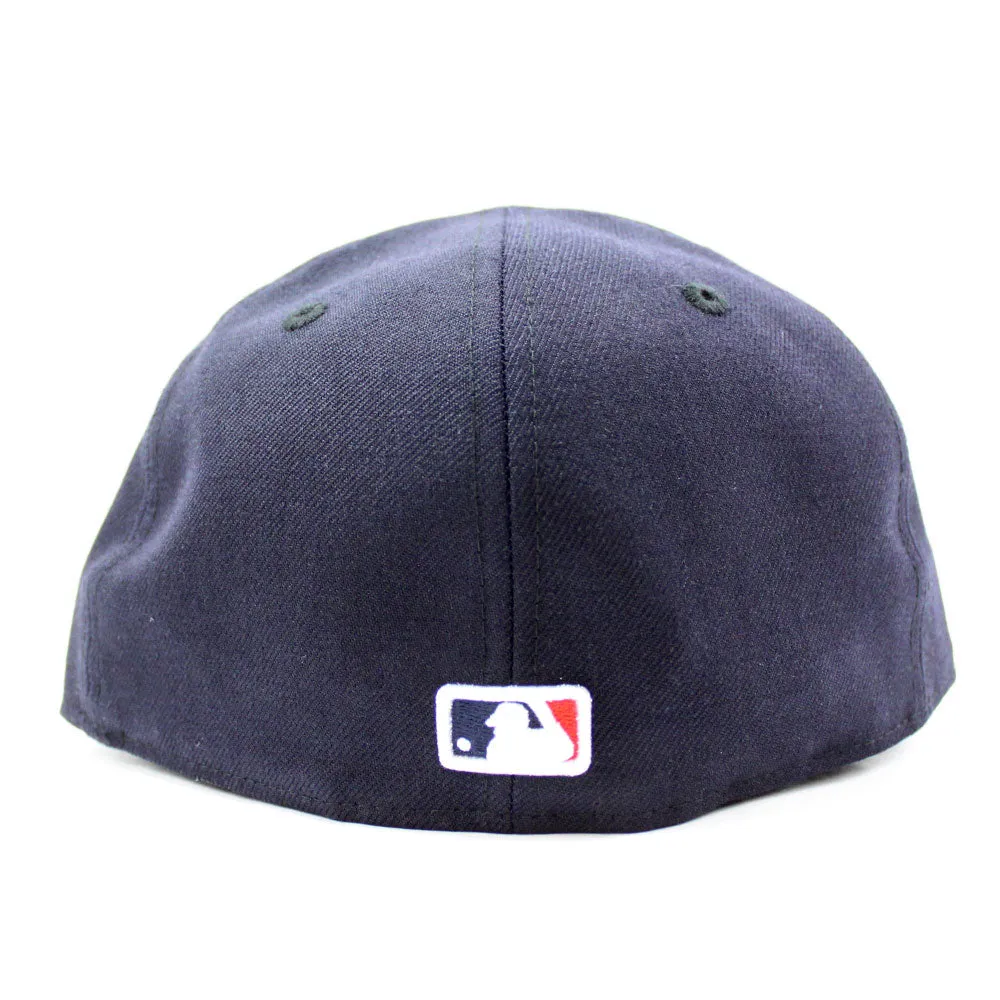 New York Yankees New Era 59Fifty Fitted Hat (Big Apple Navy Gray Under Brim)