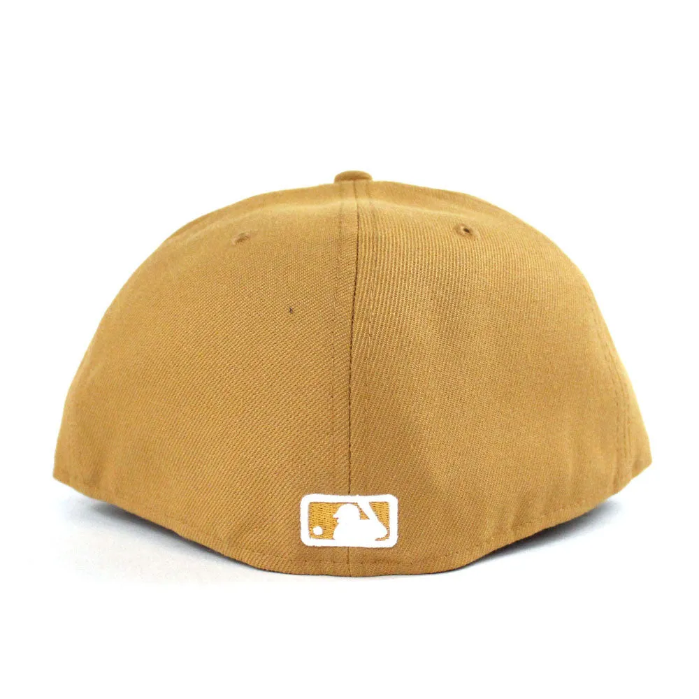 New York Yankees New Era 59Fifty Fitted Hat (Mustard Gray Under Brim)