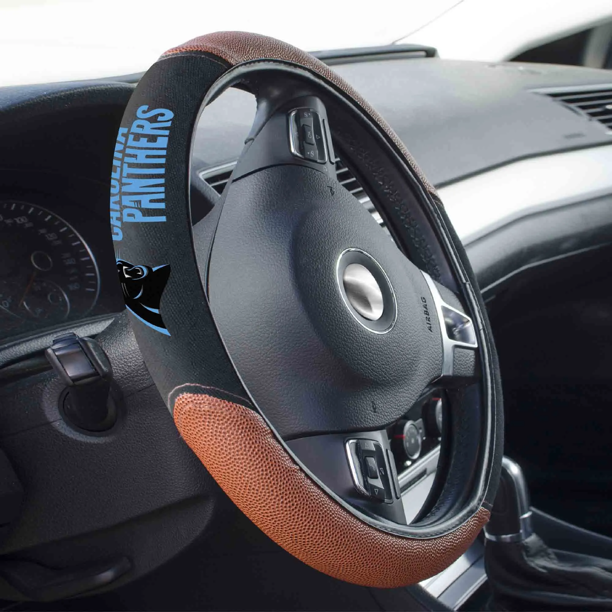 NFL - Carolina Panthers Sports Grip Steering Wheel Cover