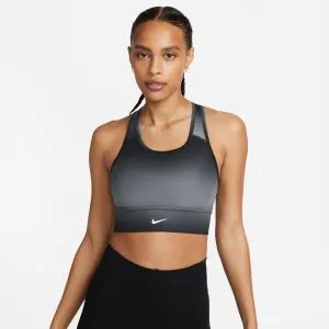 Nike - Swoosh Run Medium-Support Longline Padded Sports Bra - Femme