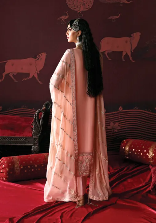 Nisha: Devdas Exquisite Chiffon Formal Wear