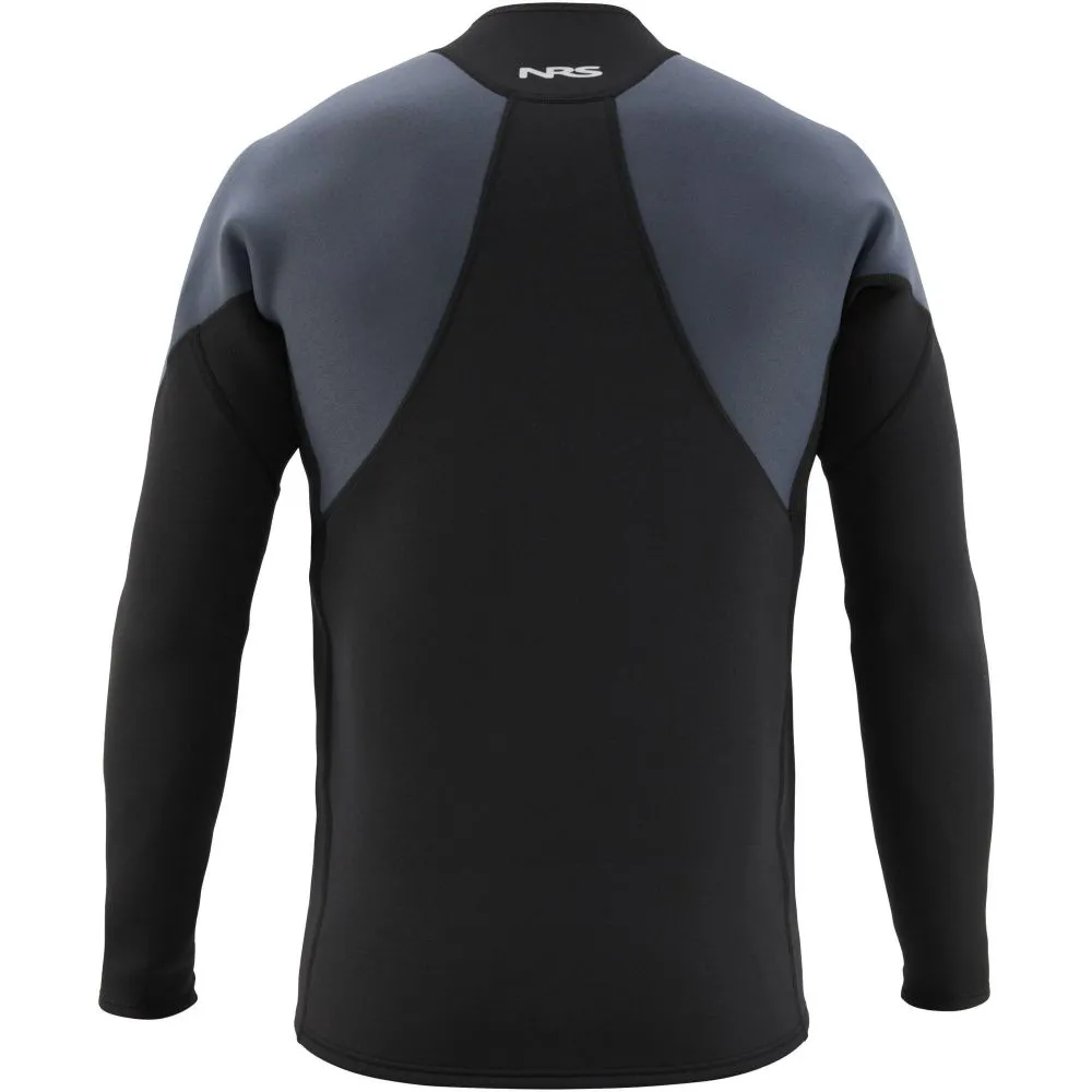 NRS IGNITOR 2MM FRONT ZIP JACKET BLACK