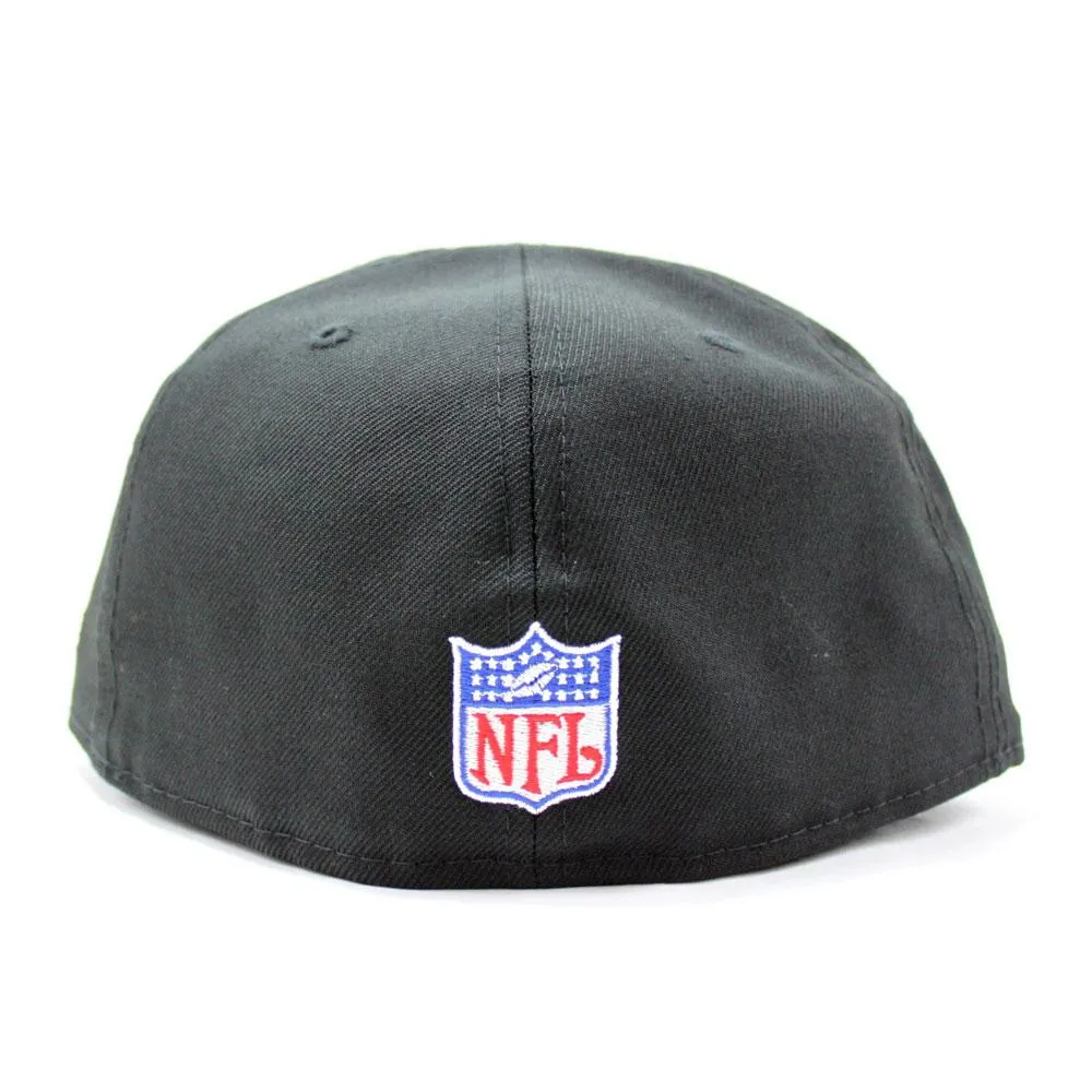 Oakland Raiders 1983 PRO BOWL New Era 59Fifty Fitted Hat V2 (Glow in the Dark Gray Under Brim)