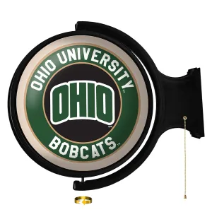 Ohio University Bobcats: OHIO - Original Round Rotating Lighted Wall Sign