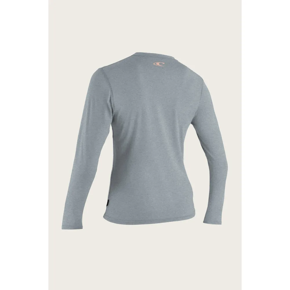 O'NEILL HYBRID L/S SUN SHIRT COOL GREY