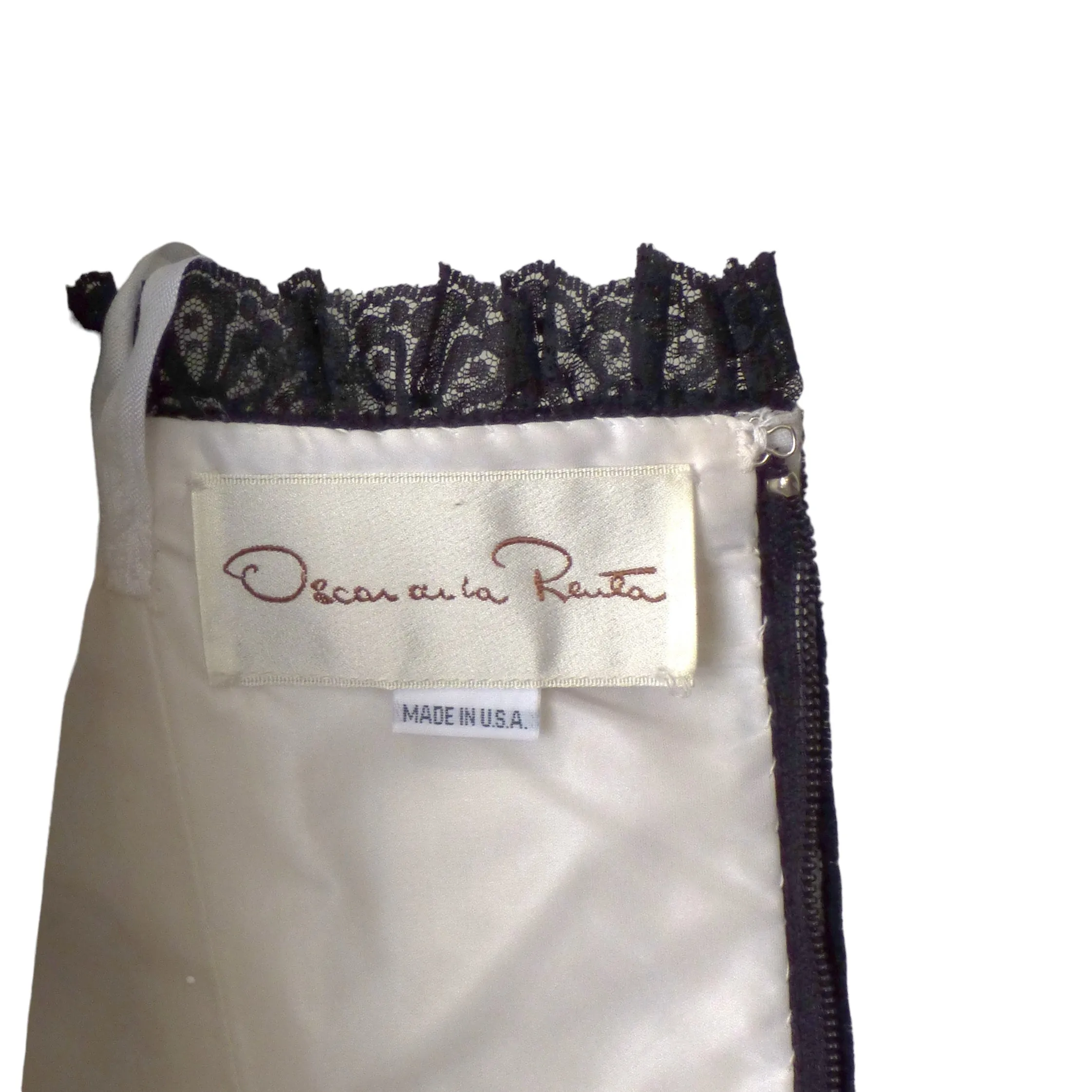 OSCAR DE LA RENTA- NWT 1988 2pc Corset Dress, Size 8