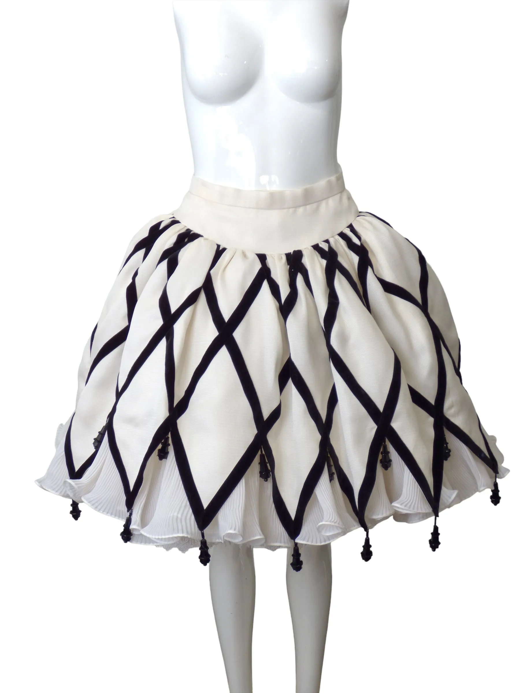 OSCAR DE LA RENTA- NWT 1988 2pc Corset Dress, Size 8