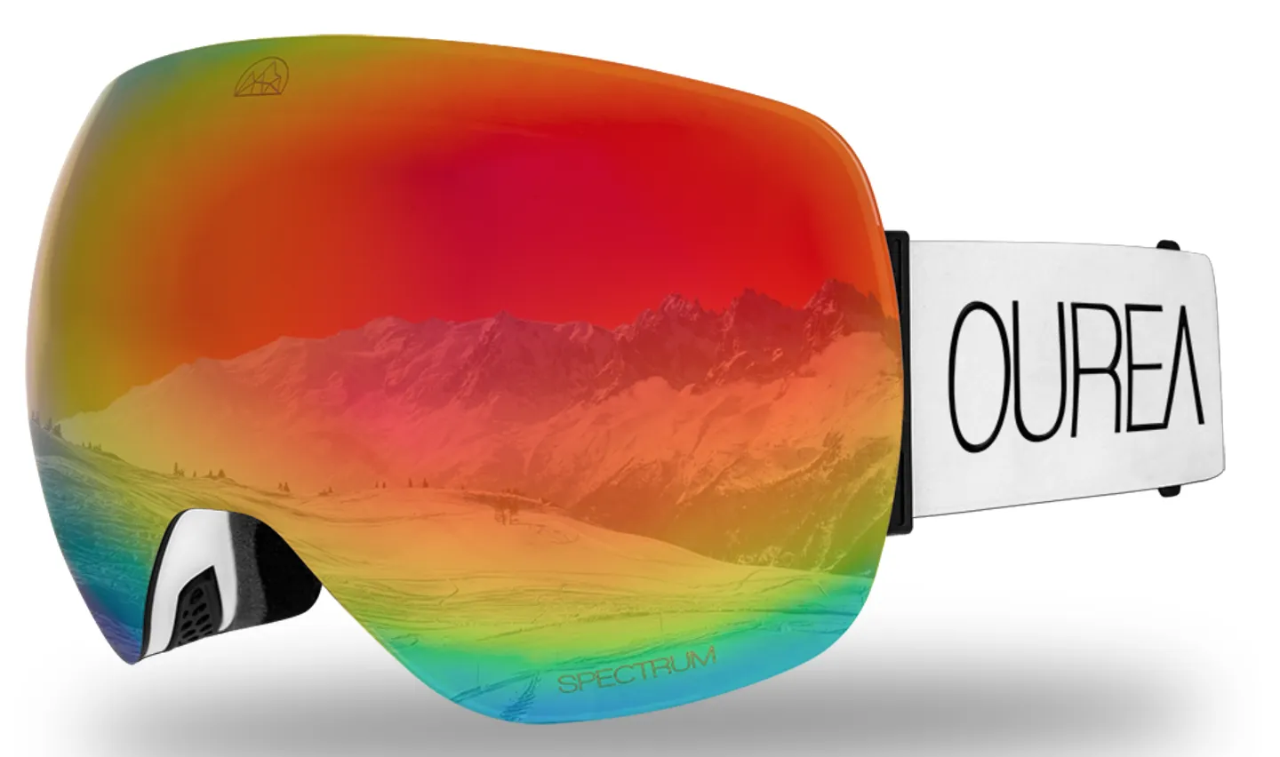 Ourea Optics Brazier Magnetic Lens Ski Goggles