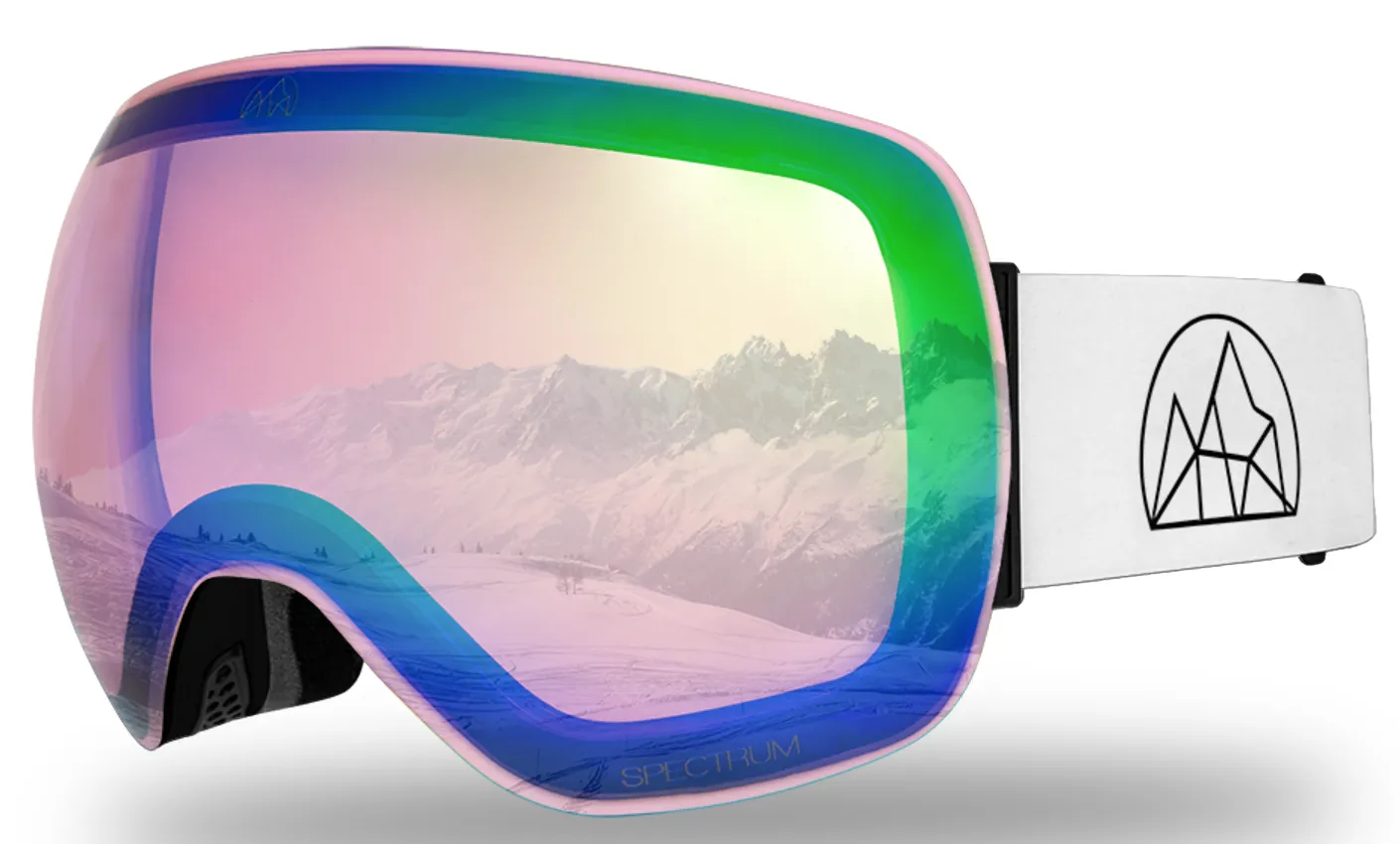 Ourea Optics Brazier Magnetic Lens Ski Goggles