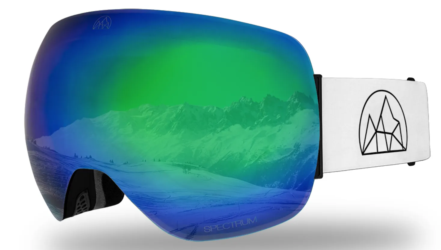 Ourea Optics Brazier Magnetic Lens Ski Goggles