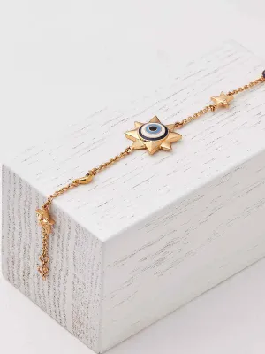 Outhouse   -   Eye Promise Eye Promise Trinity Chain Bracelet