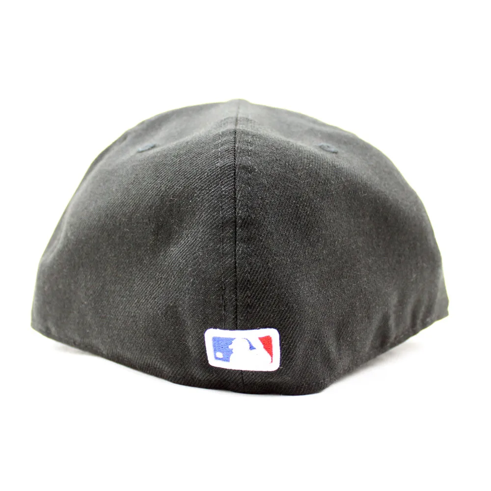 Palm Tree Los Angeles Dodgers New Era 59Fifty Fitted Hat (Black Gray Under Brim)