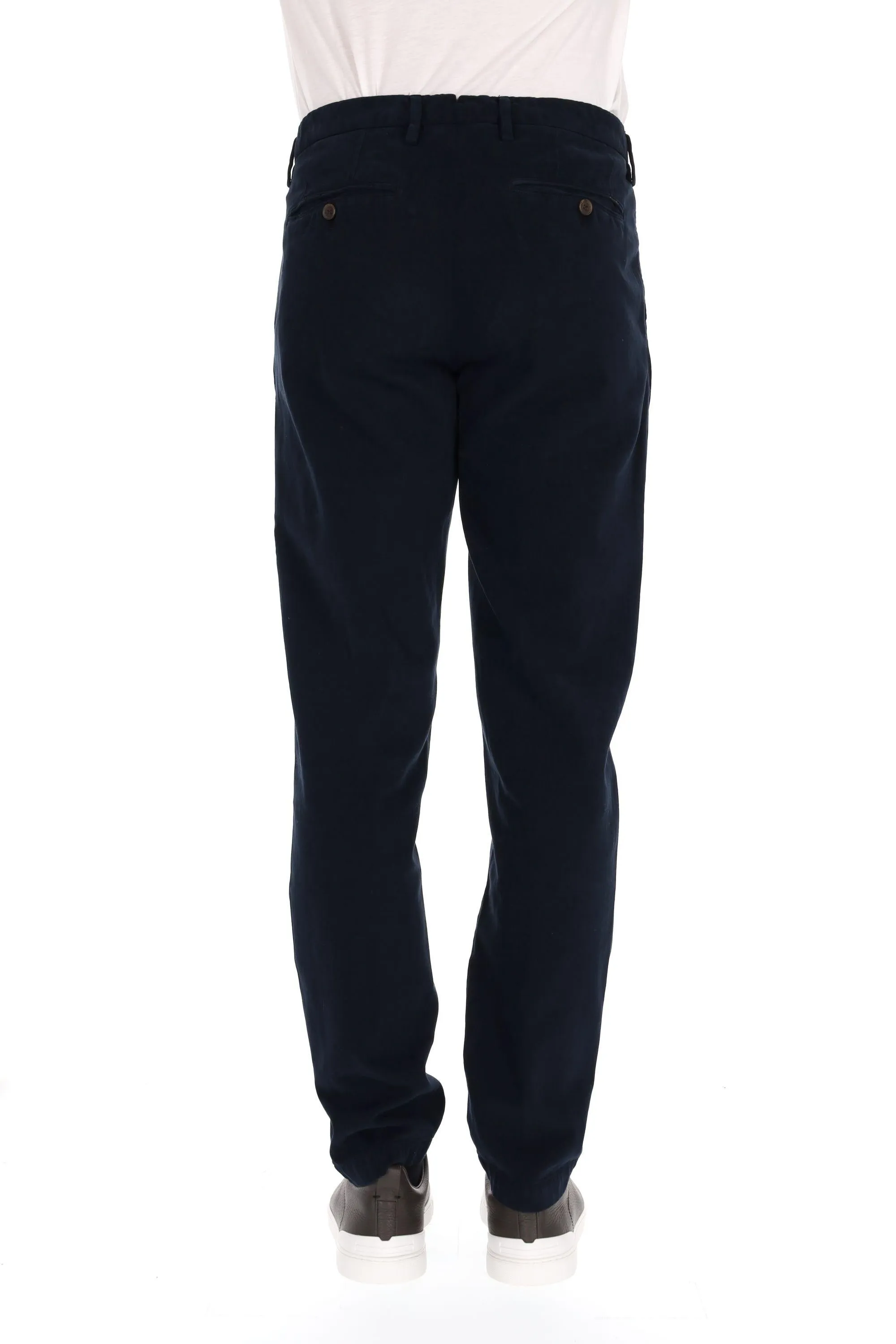Pantalone in morbido cotone-cashmere mod. Zeus