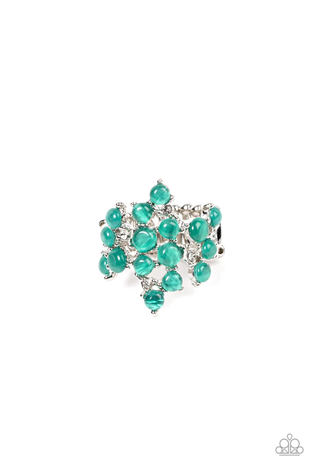 Paparazzi -Seeing Eye to Cats Eye - Green Ring