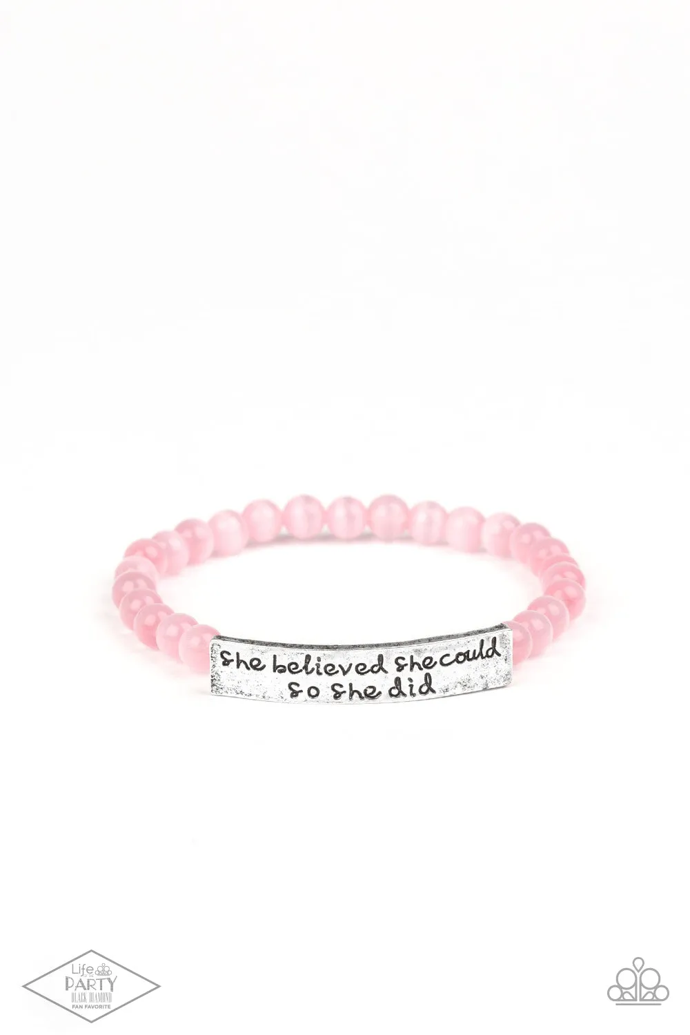 Paparazzi So She Did - Pink Bracelet