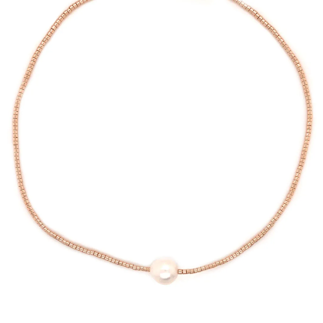 Pearl Macrame Choker