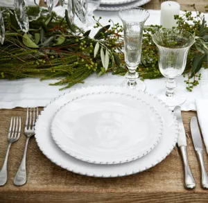 Pearl White Dinner Plate | Box of Six