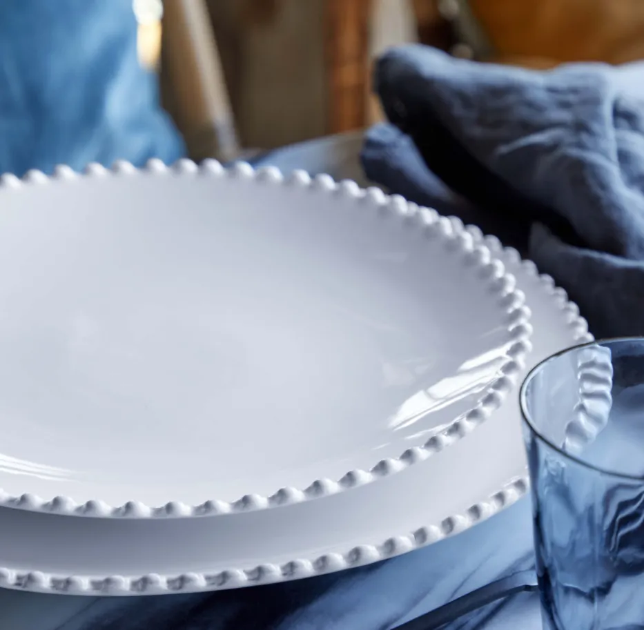 Pearl White Dinner Plate | Box of Six