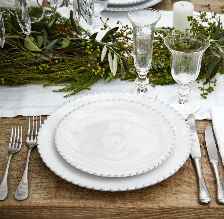 Pearl White Dinner Plate | Box of Six