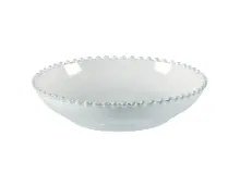 Pearl White Pasta Bowl/Plate | Box of Six