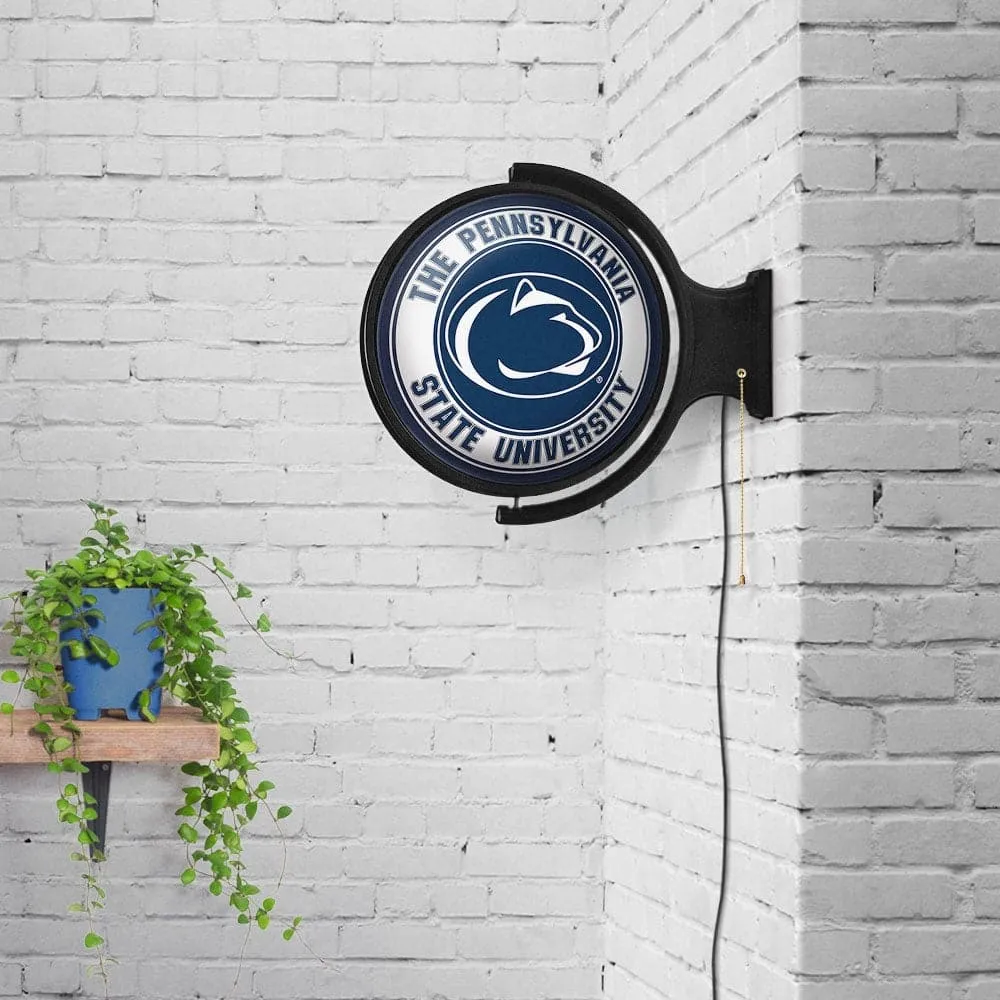 Penn State Nittany Lions: Original Round Rotating Lighted Wall Sign