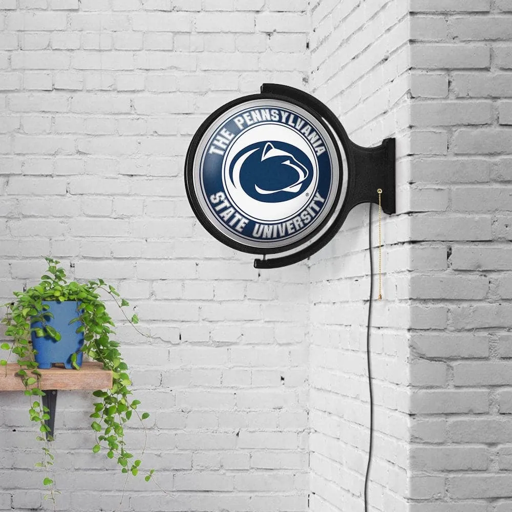 Penn State Nittany Lions: Original Round Rotating Lighted Wall Sign