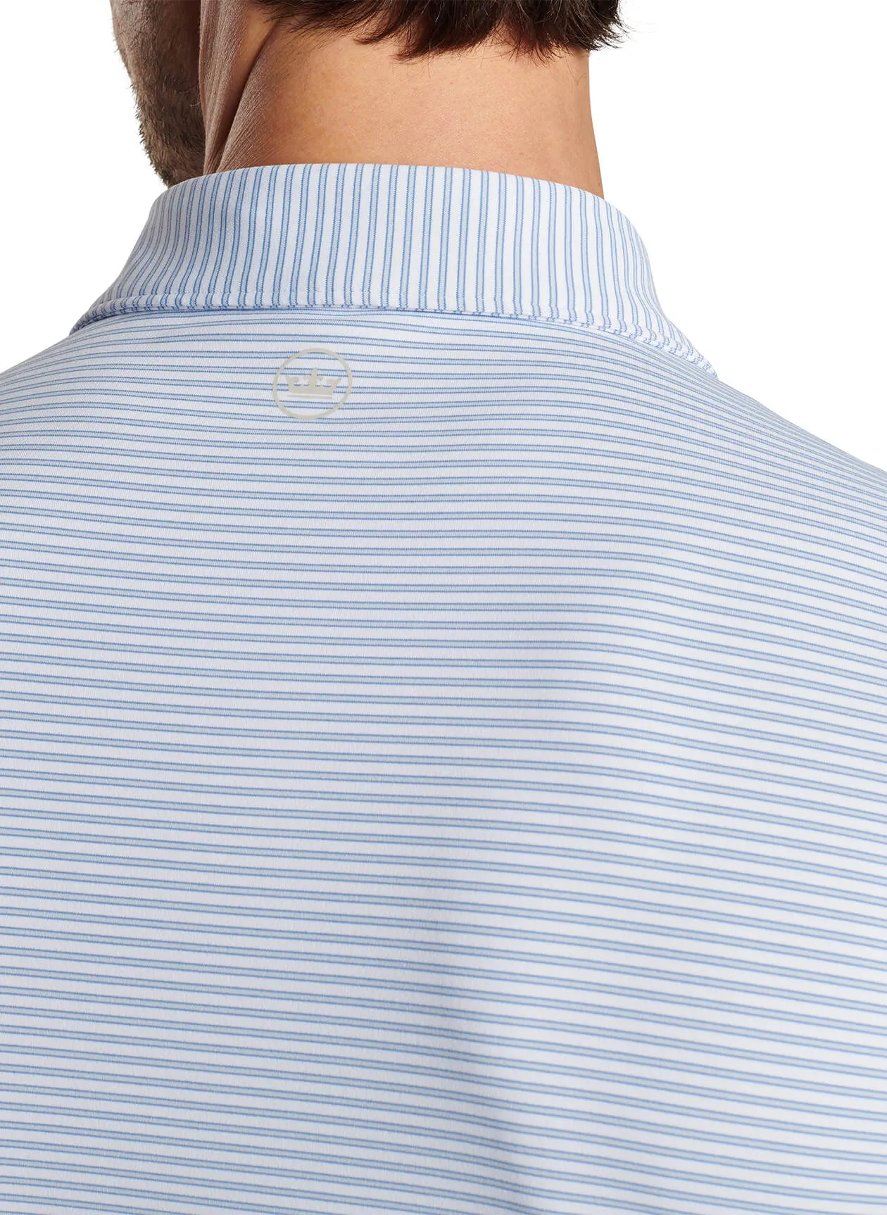 Peter Millar Ambrose Performance Polo - White