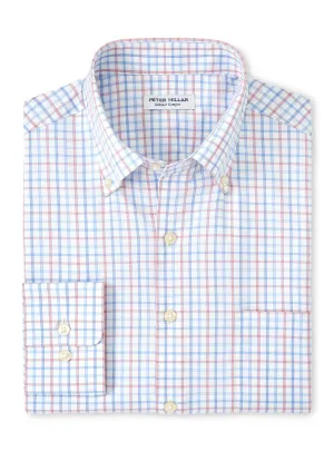 Peter Millar Eastport Performance Sport Shirt - Maritime
