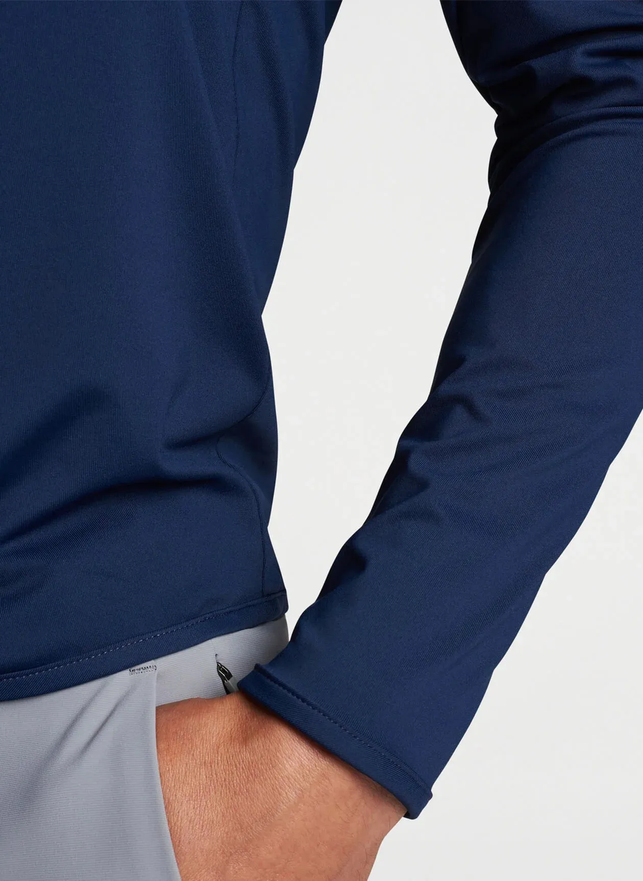 Peter Millar Stealth Performance Quarter-Zip - Navy