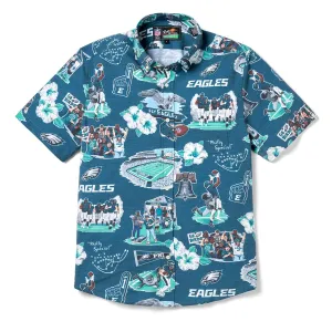 PHILADELPHIA EAGLES SCENIC PERFORMANCE BUTTON FRONT