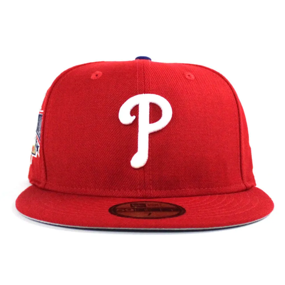 Philadelphia Phillies 1996 All Star Game 59Fifty New Era Fitted Hat (Red Gray Under Brim)