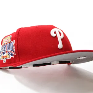 Philadelphia Phillies 1996 All Star Game 59Fifty New Era Fitted Hat (Red Gray Under Brim)