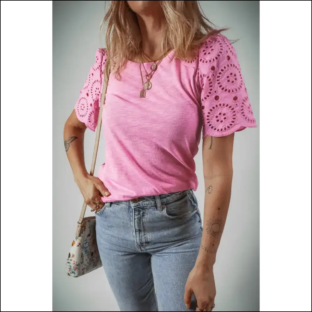 Pink Eyelet Embroidery: so Chic, it Hurts (a Little) Needful Things 💖