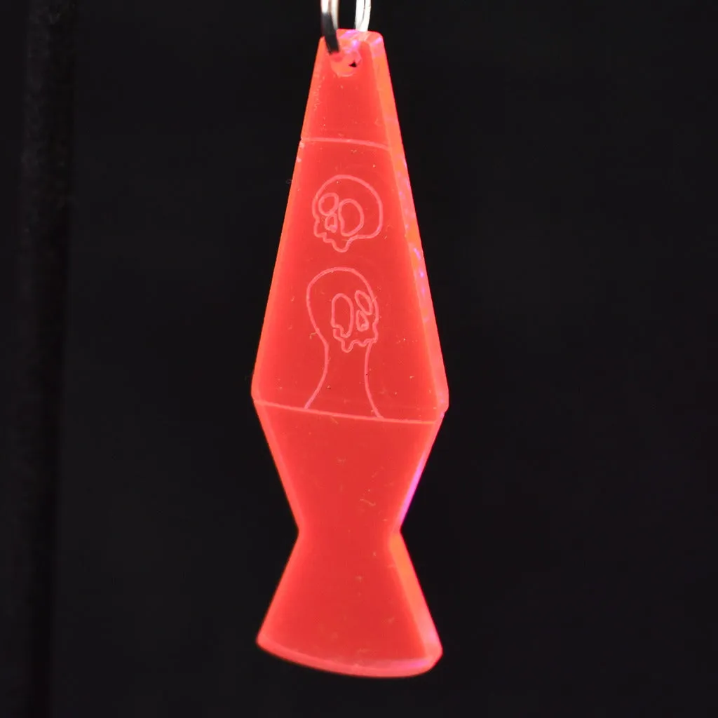 Pink Lava Lamp Earrings