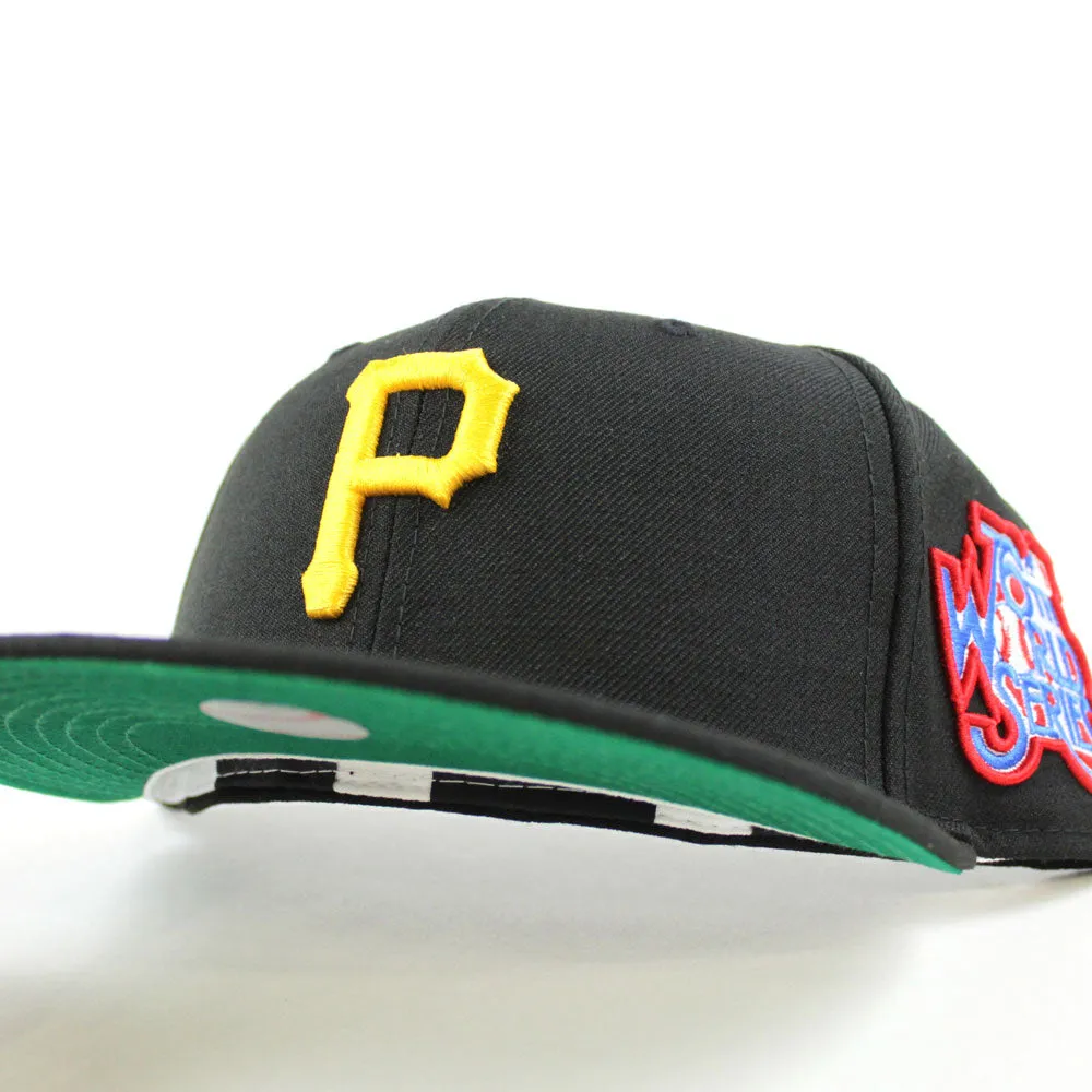 Pittsburgh Pirates 1979 World Series New Era 59Fifty Fitted Hat (Black Green Under Brim)
