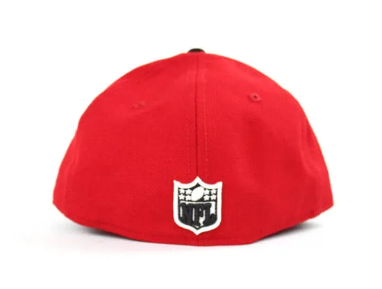 Pittsburgh Steelers New Era NFL 59Fifty Fitted Hat (Pittsburgh Pirates Color Way Red Black Gray Under Brim)