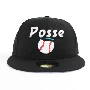 Pocatello Posse New Era 59Fifty Fitted Hat (Black Gray Under Brim)