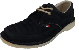 Pod Original Navy Blue Jagger Retro Nubuck Leather Shoes