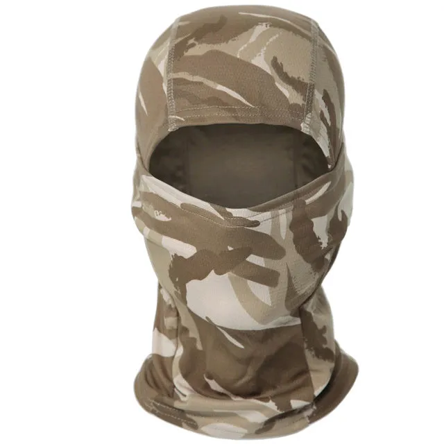 Premium Tactical Balaclava Full-Face Mask – Windproof, Dustproof Hunting, Cycling, and Wargame Headgear, Multicam Bandana Neck Gaiter for Outdoor Sports, Skiing, Climbing, and Motorcycle Use