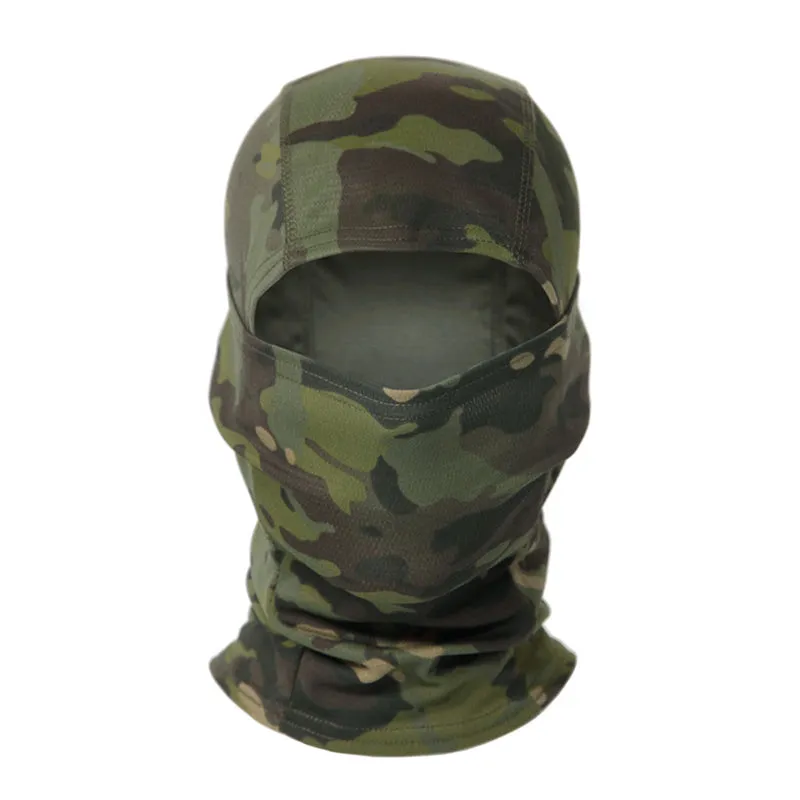 Premium Tactical Balaclava Full-Face Mask – Windproof, Dustproof Hunting, Cycling, and Wargame Headgear, Multicam Bandana Neck Gaiter for Outdoor Sports, Skiing, Climbing, and Motorcycle Use