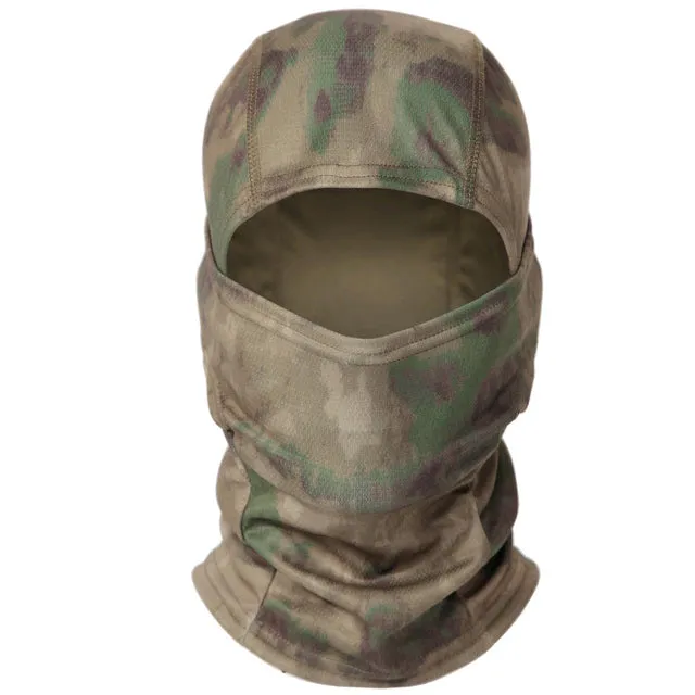 Premium Tactical Balaclava Full-Face Mask – Windproof, Dustproof Hunting, Cycling, and Wargame Headgear, Multicam Bandana Neck Gaiter for Outdoor Sports, Skiing, Climbing, and Motorcycle Use