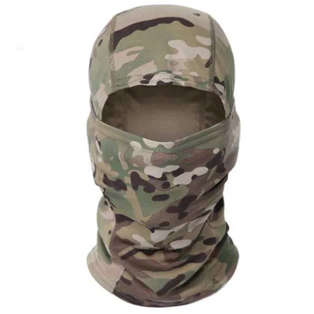 Premium Tactical Balaclava Full-Face Mask – Windproof, Dustproof Hunting, Cycling, and Wargame Headgear, Multicam Bandana Neck Gaiter for Outdoor Sports, Skiing, Climbing, and Motorcycle Use