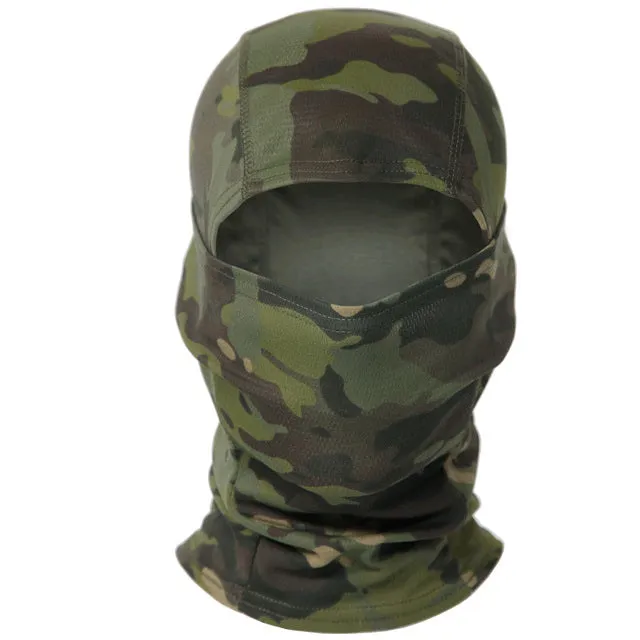 Premium Tactical Balaclava Full-Face Mask – Windproof, Dustproof Hunting, Cycling, and Wargame Headgear, Multicam Bandana Neck Gaiter for Outdoor Sports, Skiing, Climbing, and Motorcycle Use