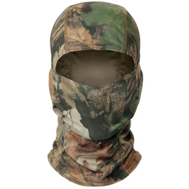 Premium Tactical Balaclava Full-Face Mask – Windproof, Dustproof Hunting, Cycling, and Wargame Headgear, Multicam Bandana Neck Gaiter for Outdoor Sports, Skiing, Climbing, and Motorcycle Use